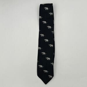 African Bush Elephant Necktie for the National Museum of Natural History